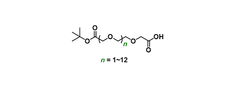 t-Butyl acetate-PEGn-CH2COOH